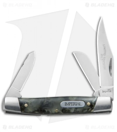 Imperial Limited Edition 2017 Stockman Knife 3.25" Marble Acrylic IMP17-16CP 3 Imperial Limited Edition 2017 Stockman Knife 3.25" Marble Acrylic IMP17-16CP