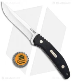 Old Timer 993 Fixed Blade Knife Black G-10 (3.8" Satin) 1100032 -Schrade Old Timer 993 Black G 10 Satin 1100032 BHQ 93622 jr bottlecap
