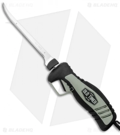 Old Timer Electric Fillet Knife 110V (Two Serrated Blades) Cable 3 Old Timer Electric Fillet Knife 110V (Two Serrated Blades) Cable