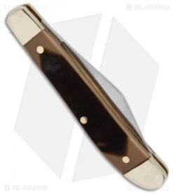 Old Timer Sharpfinger & Canoe Knife Combo Limited Edition W/ Gift Tin -Schrade Old Timer Sharpfinger Canoe Knife Combo BHQ 123467 jr folding side