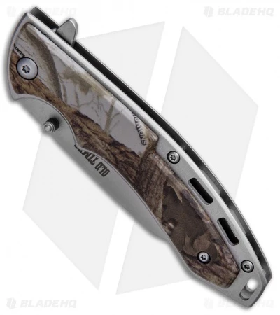 Schrade Old Timer Snowblind Camo Liner Lock Knife (3" Bead Blast) 1085930 4 Schrade Old Timer Snowblind Camo Liner Lock Knife (3" Bead Blast) 1085930 - Image 2
