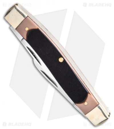 Old Timer 3pc Folder Knife Set Saw Cut Handles Limited Ed W/Gift Tin (Satin) 5 Old Timer 3pc Folder Knife Set Saw Cut Handles Limited Ed W/Gift Tin (Satin) - Image 3