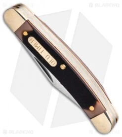 Old Timer 3pc Folder Knife Set Saw Cut Handles Limited Ed W/Gift Tin (Satin) 18 Old Timer 3pc Folder Knife Set Saw Cut Handles Limited Ed W/Gift Tin (Satin) -Schrade Old timer 3pc folder tin saw cut handles BHQ 123468 td 2 spine