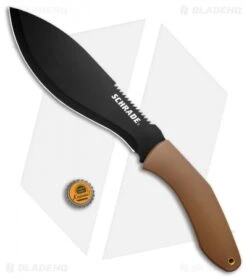 Schrade 17" Machete Fixed Blade Brown Rubber (10.25" Black) Box 9 Schrade 17" Machete Fixed Blade Brown Rubber (10.25" Black) Box -Schrade Schrade 17in Machete Box New 2020 BHQ 113759 td size jr