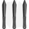 Schrade 3 Piece 10" Throwing Knife Set W/ Nylon Sheath (Black Stonewash) SCTK3CP -Schrade Schrade 3 piece 10in throwing set sheath black sw SCTK3CP BHQ 62108 er