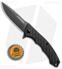 Schrade Frame Lock Flipper Knife Carbon Fiber/G-10 (2.75" Gray) 1084281 9 Schrade Frame Lock Flipper Knife Carbon Fiber/G-10 (2.75" Gray) 1084281 -Schrade Schrade FL CF G 10 Gray 1084281 BHQ 82511 jr bottlecap