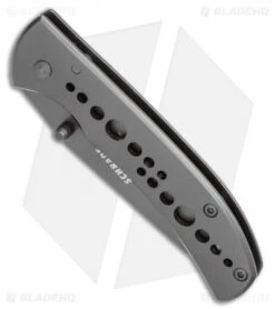 Schrade Folding Knife Frame Lock Knife Stainless Steel (2.625" Gray) -Schrade Schrade Folder Part Serrated SCH50SCP BHQ 111761 LS Spine