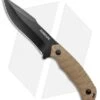 Schrade I-Beam Fixed Blade Knife Brown G-10 (4.75" Black) -Schrade Schrade G 10 Modified Drop Fixed Tan Black 1136029 BHQ 125127 jr