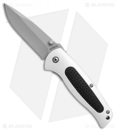 Schrade Imperial Medium Liner Lock Knife Aluminum (3.125" Bead Blast) IMP100MCP 3 Schrade Imperial Medium Liner Lock Knife Aluminum (3.125" Bead Blast) IMP100MCP