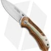 Old Timer Spring Assisted Knife Desert Ironwood (3" Mirror) -Schrade Schrade Ironwood SA with Inlay 901OT 1084275 BHQ 81275 jr