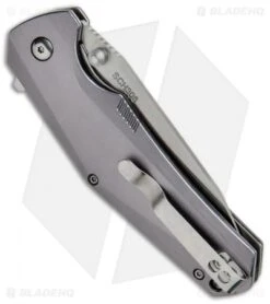 Schrade SCH306 Liner Lock Folding Knife (3.5" Satin) -Schrade Schrade LL SCH306CP BHQ 67506 jr side 2