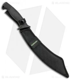 Schrade Mach1 Machete Fixed Blade (12" Black) SCMACH1CP -Schrade Schrade Mach1 Machete black SCMACH1CP BHQ 62065 er sheath