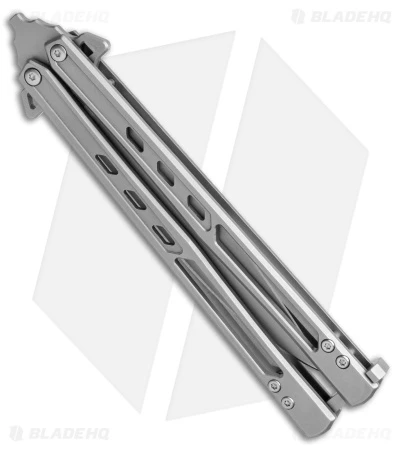 Schrade Alpha Alkemyst Balisong Butterfly Knife Stainless Steel (4.5" BB) 5 Schrade Alpha Alkemyst Balisong Butterfly Knife Stainless Steel (4.5" BB) - Image 3