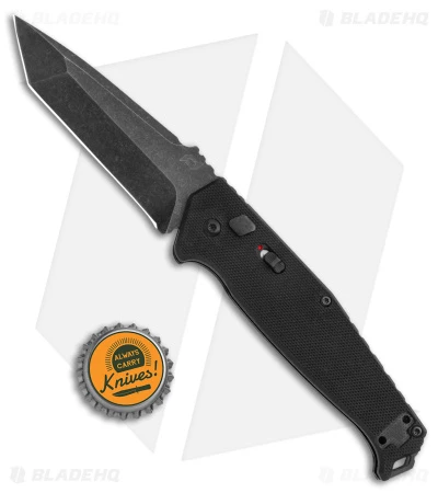 Schrade Alpha Melee Automatic Knife Black G-10 (3.5" Black Stonewash) 6 Schrade Alpha Melee Automatic Knife Black G-10 (3.5" Black Stonewash) - Image 4