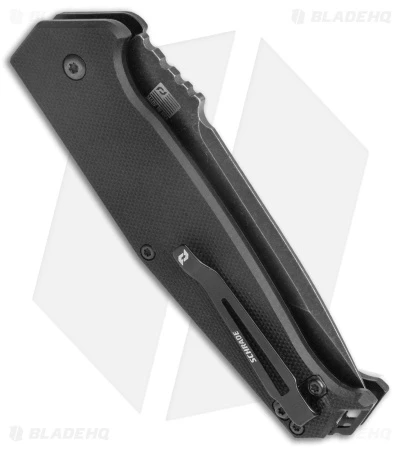 Schrade Alpha Melee Automatic Knife Black G-10 (3.5" Black Stonewash) 5 Schrade Alpha Melee Automatic Knife Black G-10 (3.5" Black Stonewash) - Image 3