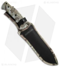 Schrade Mini Machete Fixed Blade Knife Camo (8.75" Black) 8 Schrade Mini Machete Fixed Blade Knife Camo (8.75" Black) -Schrade Schrade Mini Machete camo black BHQ 74715 er sheath
