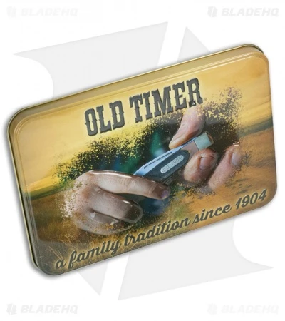 Schrade Old Timer Rosewood Brass 3-Piece Knife Set 1130063 4 Schrade Old Timer Rosewood Brass 3-Piece Knife Set 1130063 - Image 2