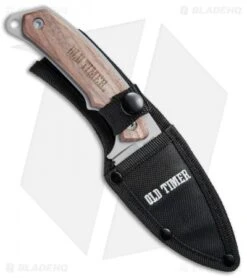 Schrade Old Timer 2 Piece Clip Folder & Fixed Blade Knife Combo Set (Set Of 2) -Schrade Schrade Old Timer 2 Piece Clip Folder Fixed Combo Set of 2 OTP17 22CP BHQ 75972 jr fixed sheath