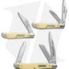 Schrade Old Timer Limited Edition Pocket Knife Gift Set Yellow (Set Of 3) -Schrade Schrade Old Timer Lim Gift Set Yellow SCPROM 16 20CP BHQ 50615 jr