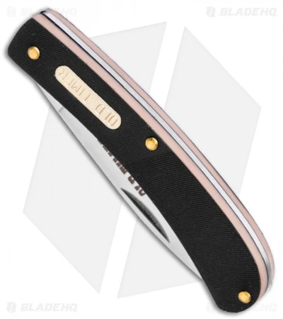 Schrade Old Timer OT Bowie Knife & Folder Black Polymer (10" Satin) 1158653 5 Schrade Old Timer OT Bowie Knife & Folder Black Polymer (10" Satin) 1158653 - Image 3