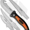 Schrade Old Timer Interchangeable Switch-It Knife Black/Orange Polymer 1129767 -Schrade Schrade Old Timer Switch It Orange BHQ 116628 jr