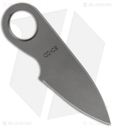 Schrade Pocket Fixed Blade Neck Knife W/ Money Clip (2" Gray) SCHCC1CP 4 Schrade Pocket Fixed Blade Neck Knife W/ Money Clip (2" Gray) SCHCC1CP - Image 2
