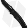 Schrade SC90 Automatic Knife Black Aluminum (3.25" Black Serr) SC90BS -Schrade Schrade SC90 Black Aluminum Black Serr BHQ 34170 er