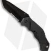 Schrade SCHA4BTS Tanto Spring Assisted Knife (3.375" Black Serr) -Schrade Schrade SCHA4BTS Tanto SA Black Serr BHQ 21922 jr 2