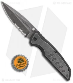 Schrade Stonewash Liner Lock Knife Black G-10 (3.5" Stonewash Serr) SCH505S 7 Schrade Stonewash Liner Lock Knife Black G-10 (3.5" Stonewash Serr) SCH505S -Schrade Schrade SW LL Black G 10 SW Serr SCH505S BHQ 61959 jr bottlecap