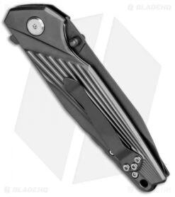 Schrade Ray Liner Lock Knife Gray Stainless Steel (3.3" Gray) 1084279 -Schrade Schrade Sch700 Ray Ug Ti 1084279 BHQ 81277 jr side