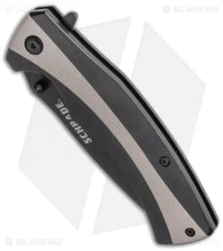 Schrade Axe/Folder Pocket Knife Stainless Steel Combo 1132984 12 Schrade Axe/Folder Pocket Knife Stainless Steel Combo 1132984 -Schrade Schrade Schrade Axe and Folder Combo 1132984 BHQ 116100 LS Spine