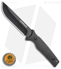 Schrade Fixed Blade/Folder Knife Combo Knife Set -Schrade Schrade Schrade Fixed Blade Folder Com 1132986 BHQ 115856 LS FixedBlade Bottlecap