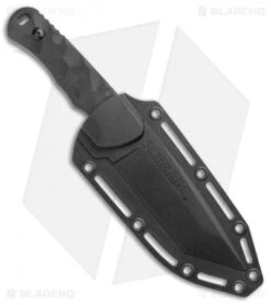 Schrade Regime Tanto Fixed Blade Knife Black G-10 (4" Black AUS-8) -Schrade Schrade Tanto Fixed AUS 8 Steel Balck G 10 Black BHQ 125128 jr sheath