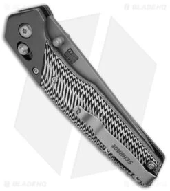 Schrade Truix Pivot Lock Knife Gray G-10 (3.1" Bead Blast) -Schrade Schrade Truix Pivot Lock Knife Gray G10 3n BB BHQ 140058 td side
