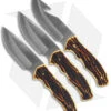 Schrade Uncle Henry 3 Piece Fixed Blade Knife Combo Pack - Faux Stag -Schrade Schrade Uncle Henry 3 Fixed Tin BHQ 176469 jr
