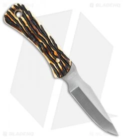 Schrade Uncle Henry Skinner Fixed Blade Knife Staglon (3" Satin) SCH301UH