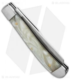 Schrade Imperial Large Trapper Knife 4" Cracked Ice IMP13L -Schrade Schrade imperial imp13l side