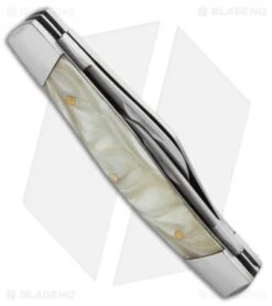 Schrade Imperial Large Stockman Knife 4" Cracked Ice IMP14L 5 Schrade Imperial Large Stockman Knife 4" Cracked Ice IMP14L -Schrade Schrade imperial imp14l side