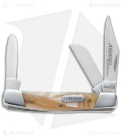 Imperial Small Stockman Knife 2.75" Pink Swirl Acrylic IMP18PS