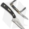 Old Timer Sharpfinger Fixed Blade & Junior Pocket Knife Combo Set 2 Old Timer Sharpfinger Fixed Blade & Junior Pocket Knife Combo Set -Schrade Schrade old timer sharpfinger blade junior knife combo set BHQ 89434 jr