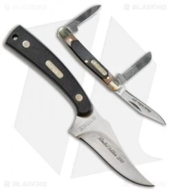 Old Timer Sharpfinger Fixed Blade & Junior Pocket Knife Combo Set