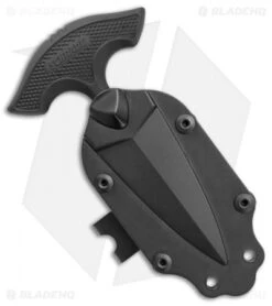 Schrade Push Dagger Fixed Blade Knife (3.125" Gray) SCHF54 -Schrade Schrade push dagger gray SCHF54 BHQ 62035 er sheath