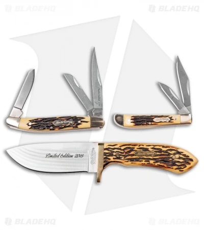 Schrade Uncle Henry 3-Piece Limited Edition Gift Set 1085954 3 Schrade Uncle Henry 3-Piece Limited Edition Gift Set 1085954