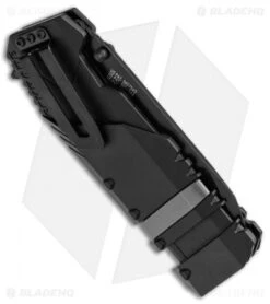 Schrade Rescue Tool SCHA911B Spring Assisted Knife (3.75" Black Serr) 8 Schrade Rescue Tool SCHA911B Spring Assisted Knife (3.75" Black Serr) -Schrade SchradeRescue Tool Black Serr SCHA911B BHQ 21932 jr side