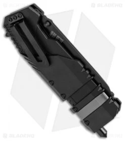 Schrade Rescue Tool SCHA911B Spring Assisted Knife (3.75" Black Serr) 9 Schrade Rescue Tool SCHA911B Spring Assisted Knife (3.75" Black Serr) -Schrade SchradeRescue Tool Black Serr SCHA911B BHQ 21932 jr side open