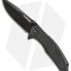 Schrade Liner Lock Knife Black ABS (3.25" Black) SCH002 -Schrade schrade blk abs SCH002 BHQ 61884 dl