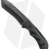 Schrade SCHF12 Knife Modified Tanto Fixed Blade (4.9" Black Plain) -Schrade schrade fixed schf12