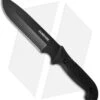 Schrade Frontier SCHF52 Fixed Blade Knife Black TPE (7" Black) 1 Schrade Frontier SCHF52 Fixed Blade Knife Black TPE (7" Black) -Schrade schrade fixed schf52 cm
