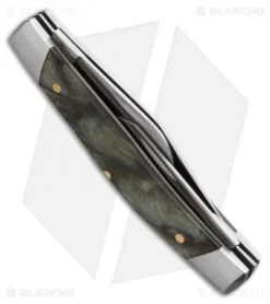 Schrade Imperial Stockman Knife 3.375" Black Swirl Acrylic IMP17S -Schrade schrade imperial imp17s side