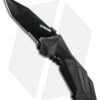 Schrade SCHA3BS Black Tanto MAGIC Spring Assisted Knife (2.9" Black Serr) -Schrade schrade magic scha3bs